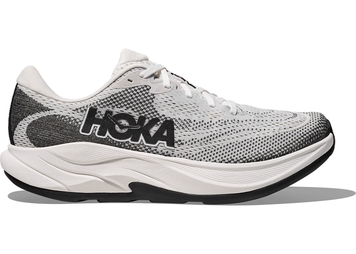 Hoka One One Rincon 4 White Black - vue 360