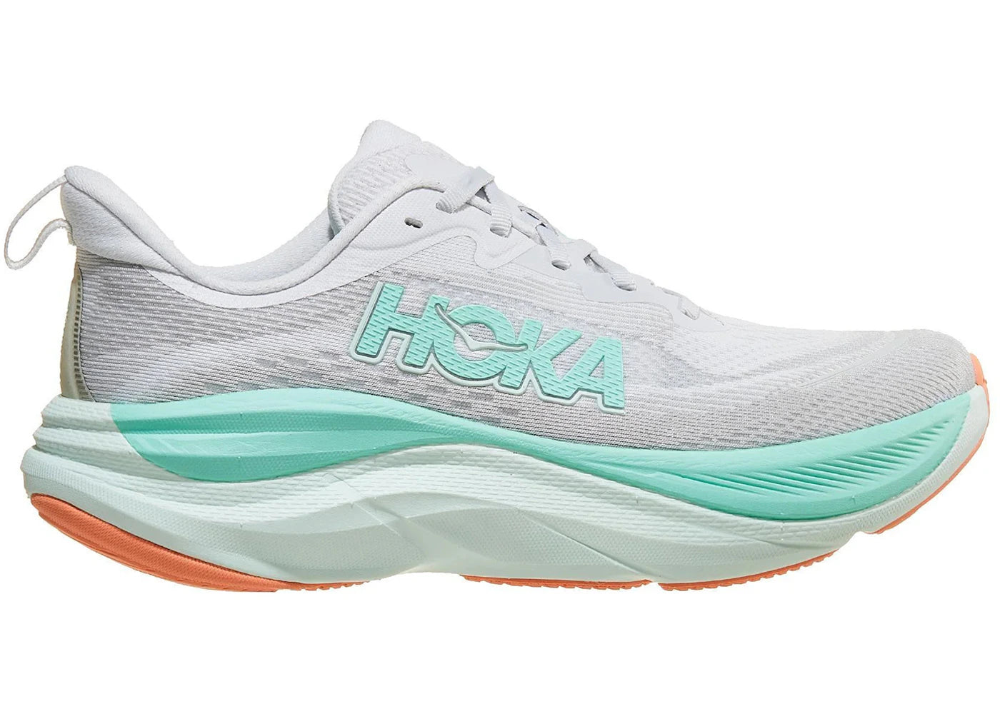 Hoka One One Skyflow Cosmic Gray Seafoam (Women's) - vue 360