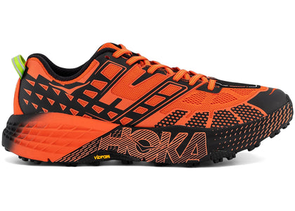 Hoka One One Speedgoat 2 Tomato Electric Green - sneakers view 2