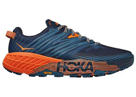 Hoka One One Speedgoat 4 Real Teal Persimmon Orange