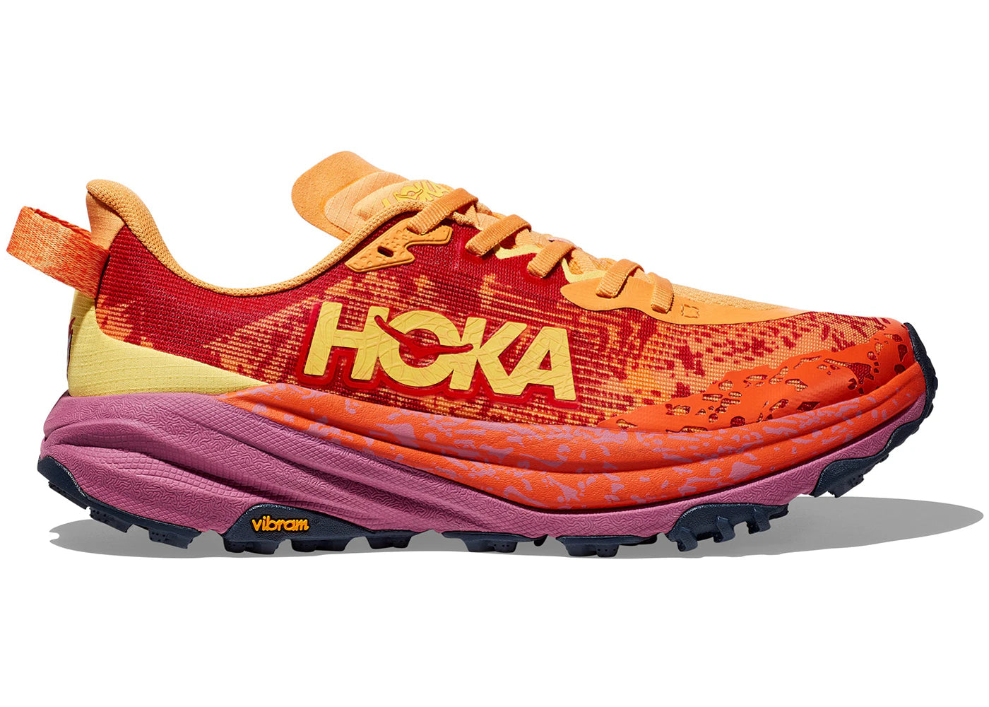 Hoka One One Speedgoat 6 Sherbet Beet Root - vue secondaire A