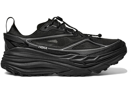 Hoka One One Stinson One7 Black Silver - authentic Hoka One One sneakers