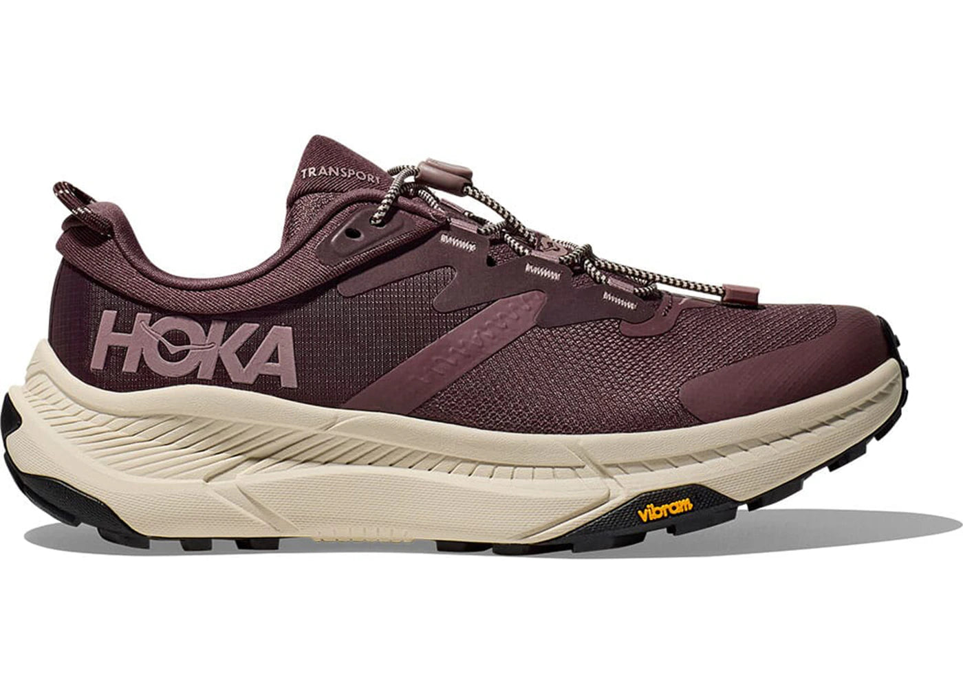 Hoka One One Transport Smoky Quartz Oat Milk (Women's) - vue 360