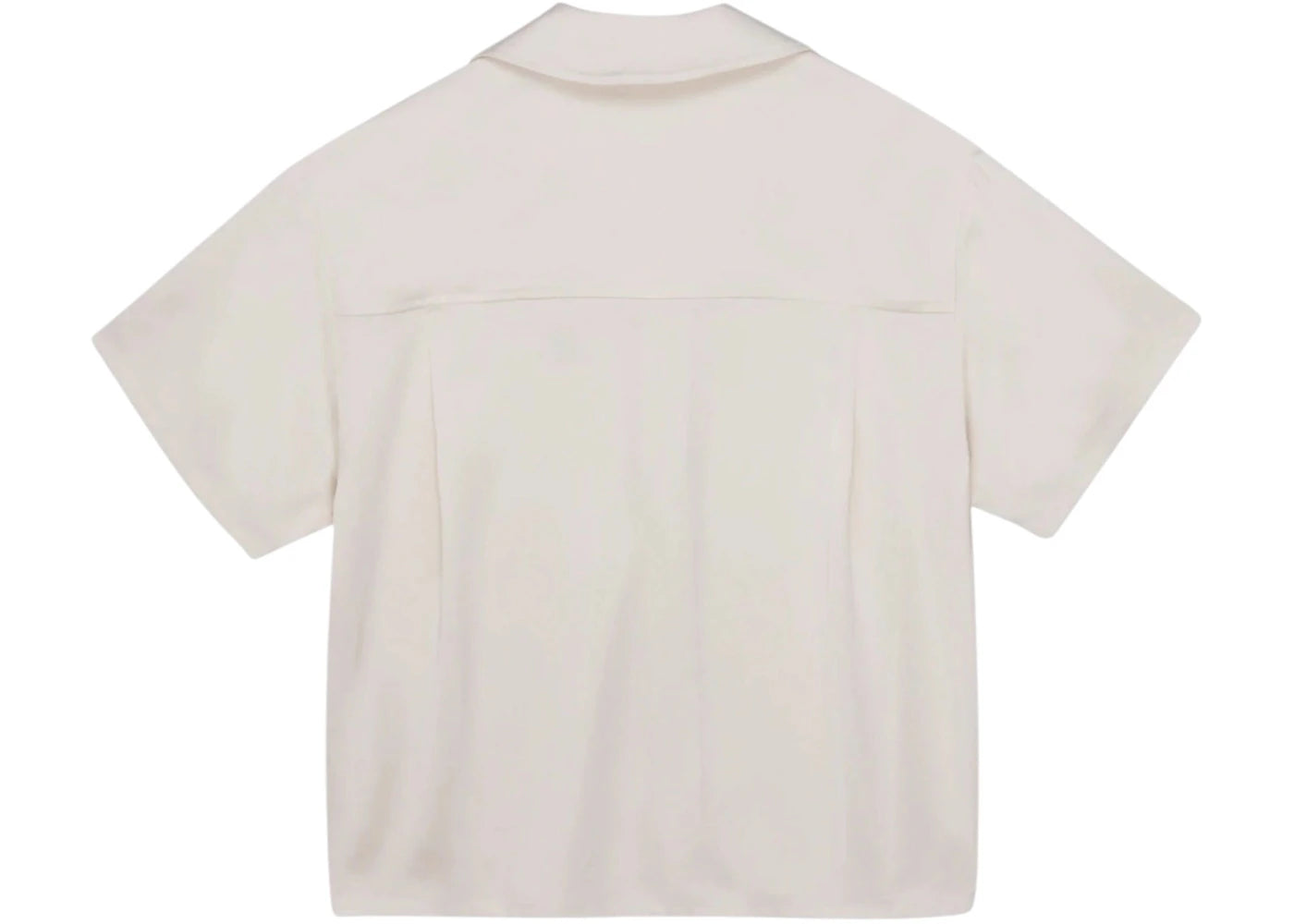 Honor The Gift Chest Logo Camp Collar Shirt Beige - vue secondaire B