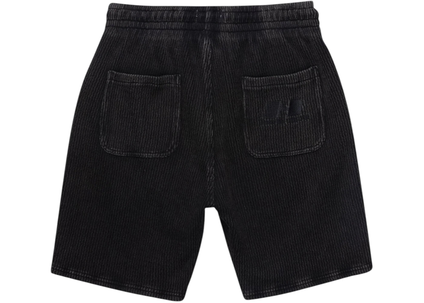 Honor The Gift Rib Knit  Drawcord 7 Inch Shorts Black - vue secondaire B