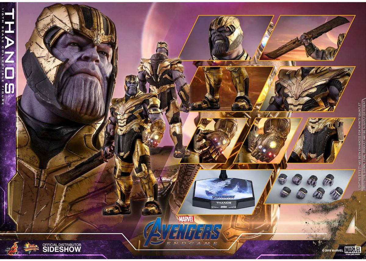 Hot Toys Marvel Avengers Endgame Thanos Collectible Figure - vue secondaire B