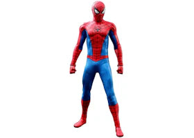 Hot Toys Marvel Video Game Masterpiece Spider-Man Classic Suit Collectible Figure - vue 360