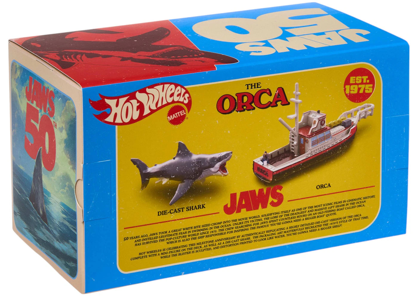 Hot Wheels Collectors 50th Anniversary Jaws Set - vue secondaire B