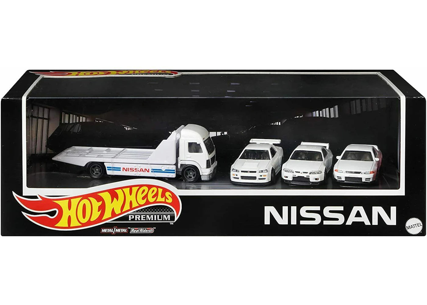 Hot Wheels Premium Nissan Skyline GT-R Garage Box Set - vue secondaire A