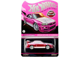 Hot Wheels RLC Exclusive Pink Editions Nissan Skyline GT-R - vue 360