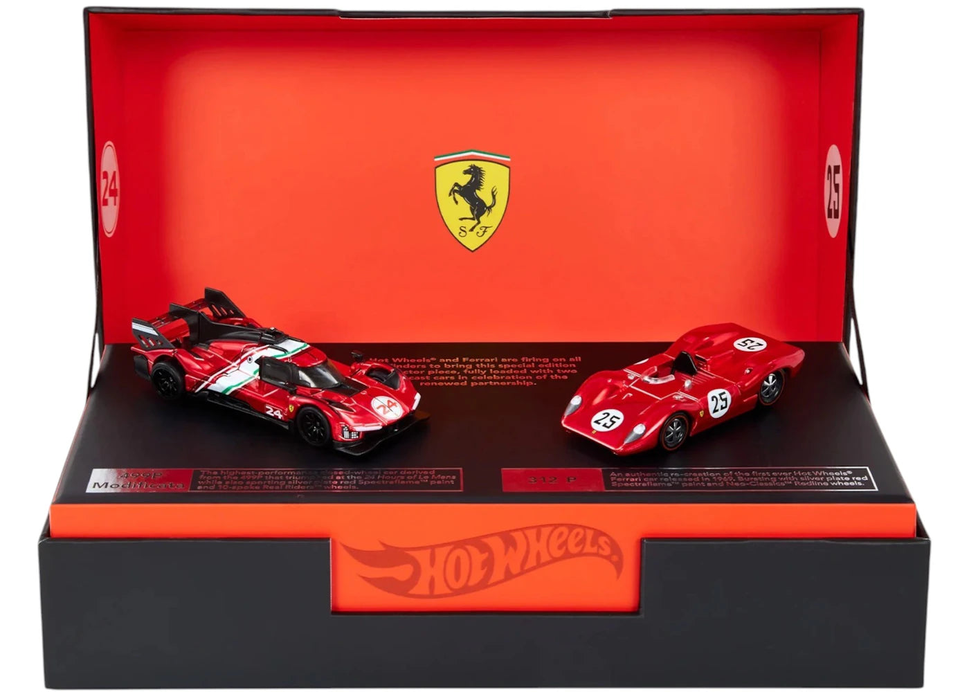 Hot Wheels x Ferrari Heritage Set - vue secondaire A