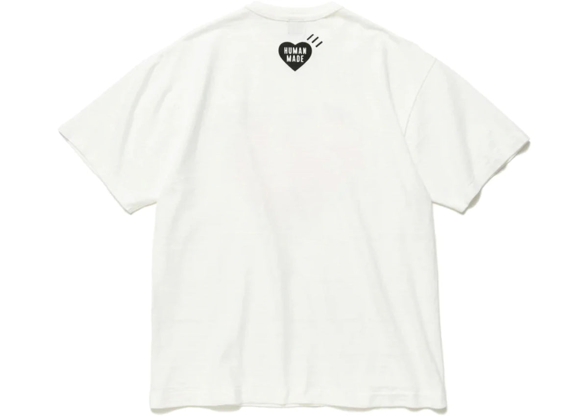 Human Made Graphic #14 T-Shirt White - vue secondaire B