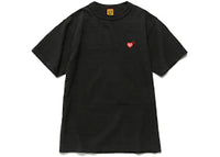 Human Made Heart Badge T-Shirt Black Red