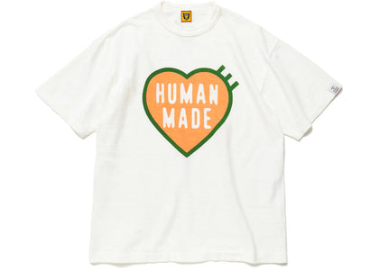 Human Made Heart Logo Graphic #12 T-Shirt White - apparel view 2