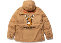 Human Made Insulated Hunting Jacket Brown