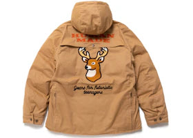 Human Made Insulated Hunting Jacket Brown