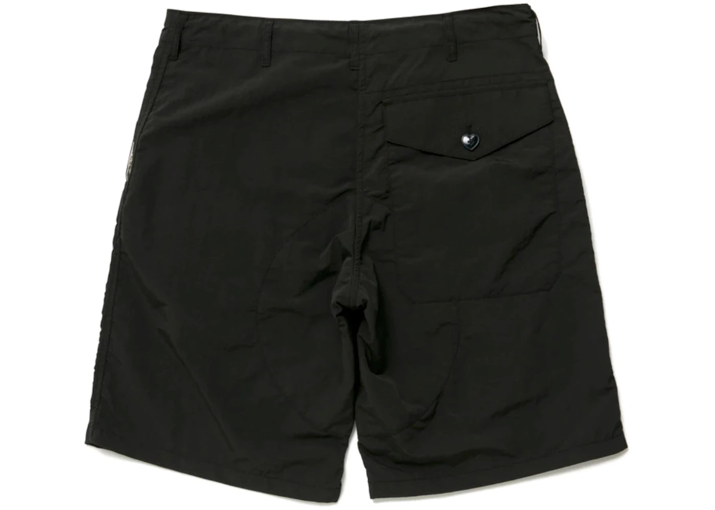 Human Made Polar Bear Nylon Militaly Shorts Black - vue secondaire B