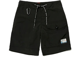 Human Made Polar Bear Nylon Militaly Shorts Black