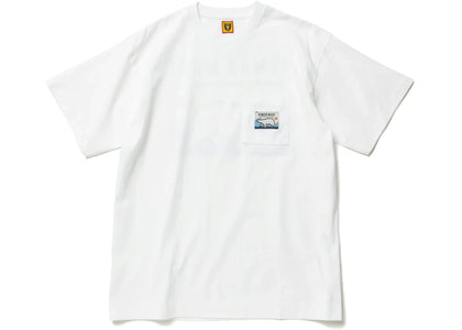 Human Made Polar Bear Pocket T-Shirt White - apparel view 2