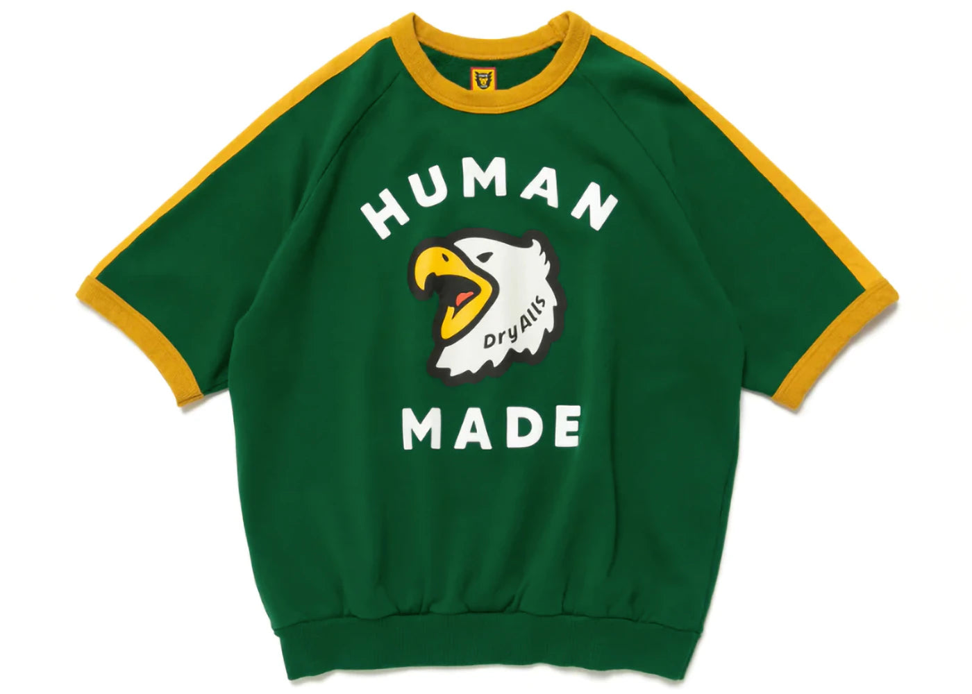 Human Made S/S Sweatshirt Green - vue secondaire A