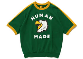 Human Made S/S Sweatshirt Green - vue 360