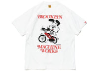 Human Made x BROOKLYN MACHINE WORKS x Girls Don’t Cry T-Shirt White