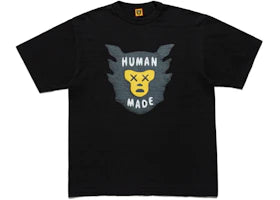 Human Made x KAWS #1 T-shirt Black - vue 360