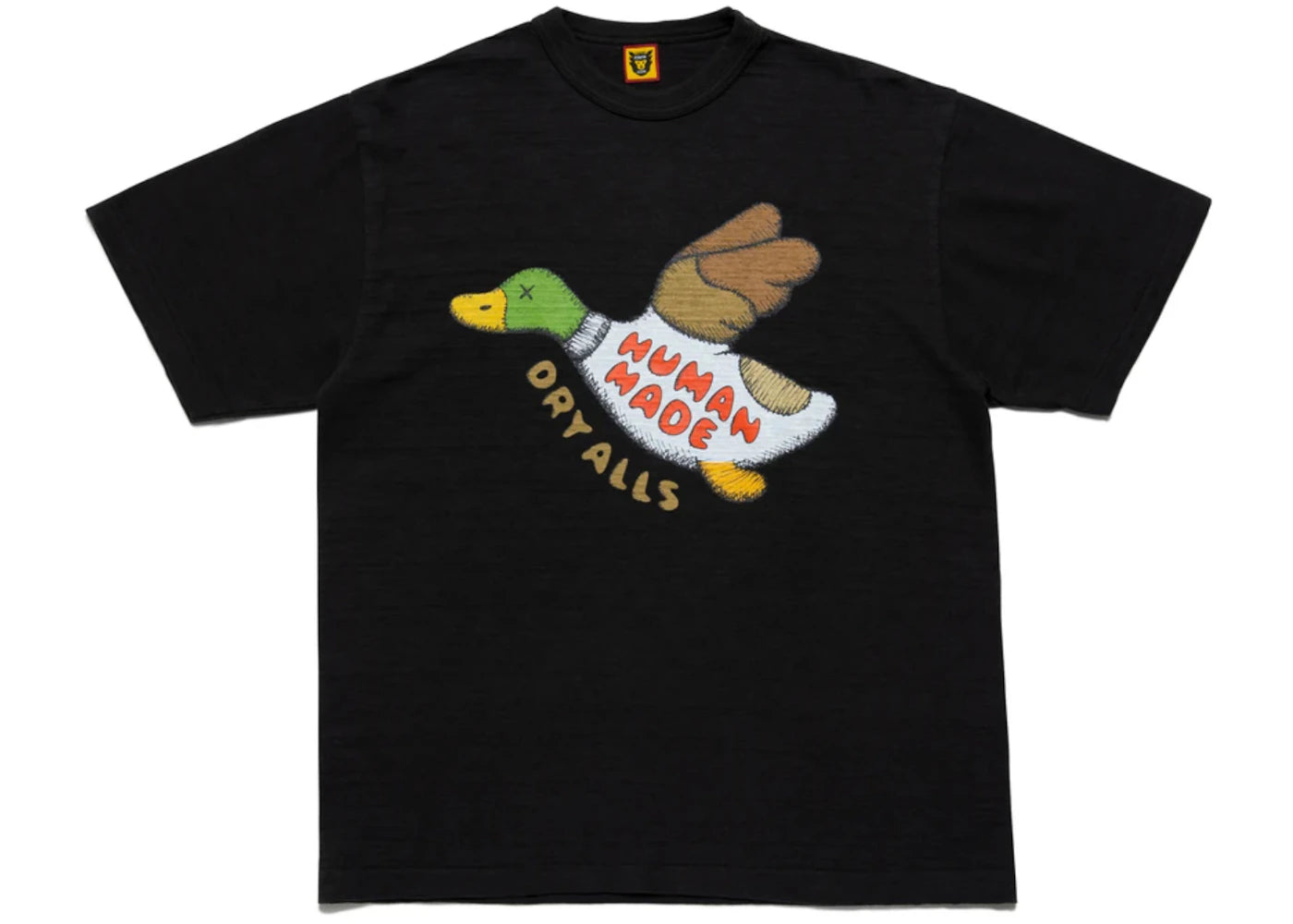 Human Made x KAWS #2 T-shirt Black - vue secondaire A