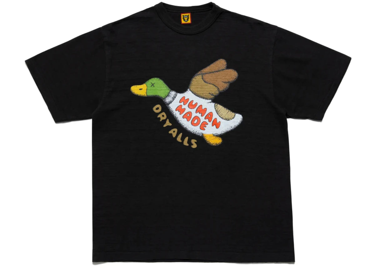 Human Made x KAWS #2 T-shirt Black - vue 360