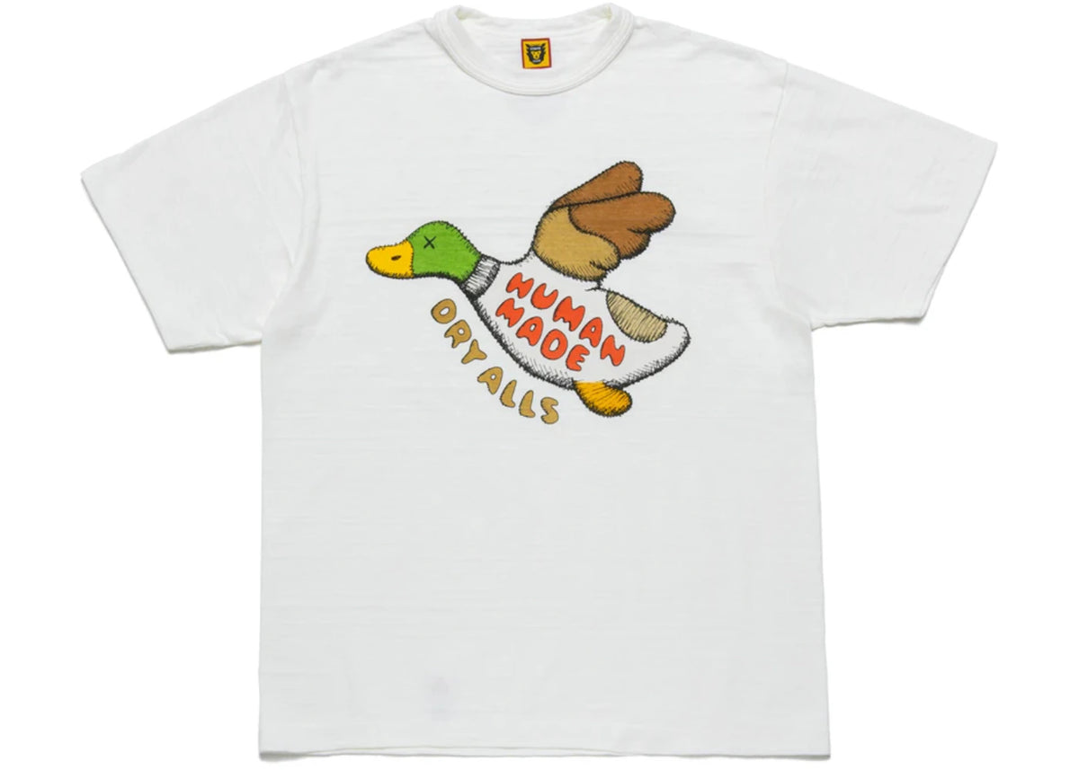 Human Made x KAWS #2 T-shirt White - vue 360