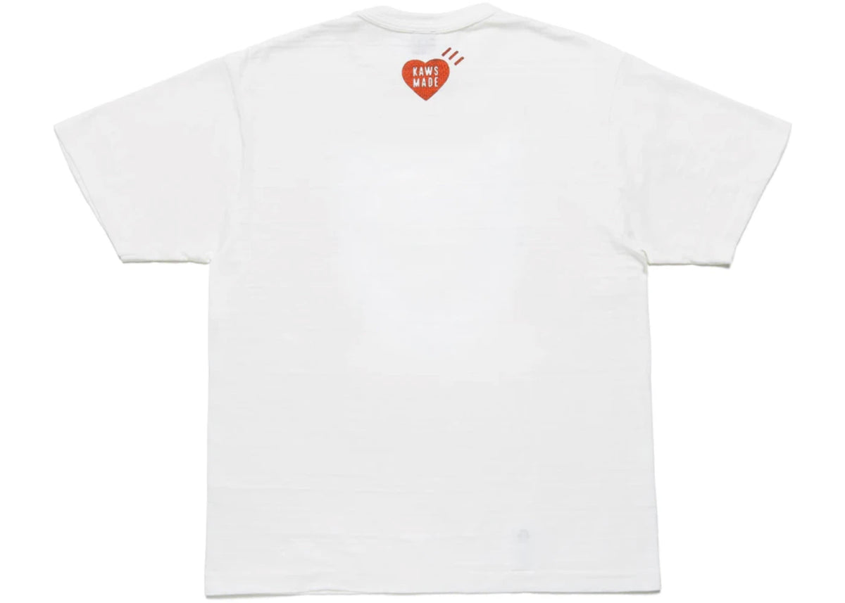Human Made x KAWS #3 T-shirt White - vue secondaire B
