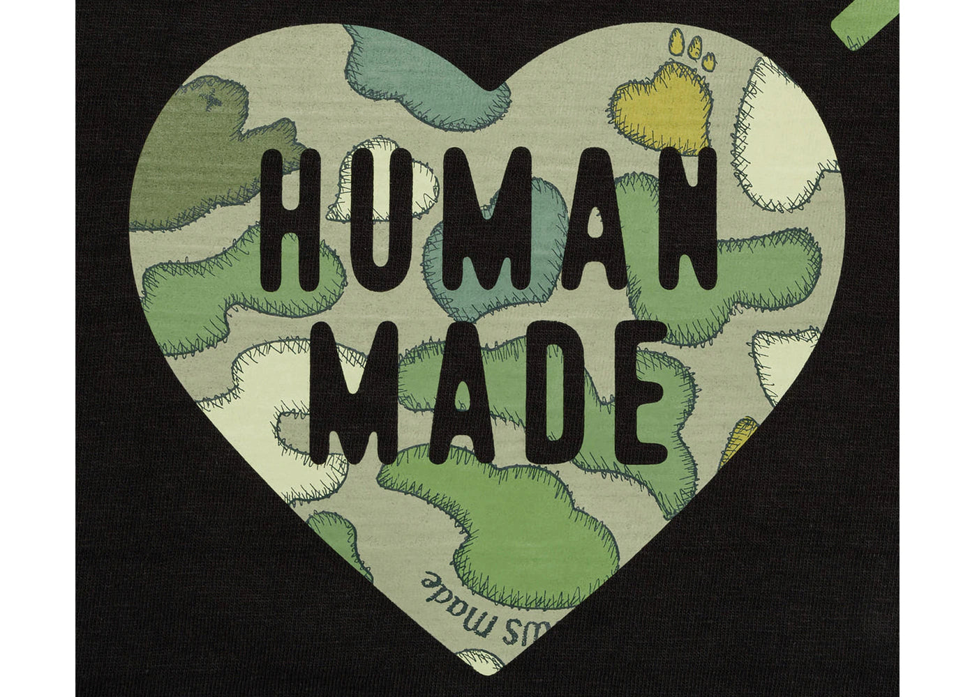 Human Made x KAWS Made Graphic I T-shirt Black - vue secondaire B