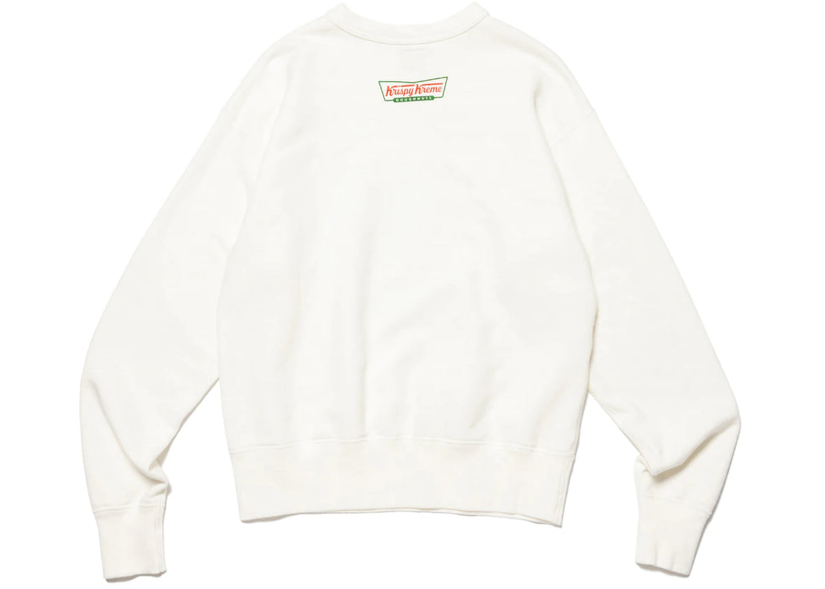 Human Made x Krispy Kreme Crewneck Sweatshirt White - vue secondaire B