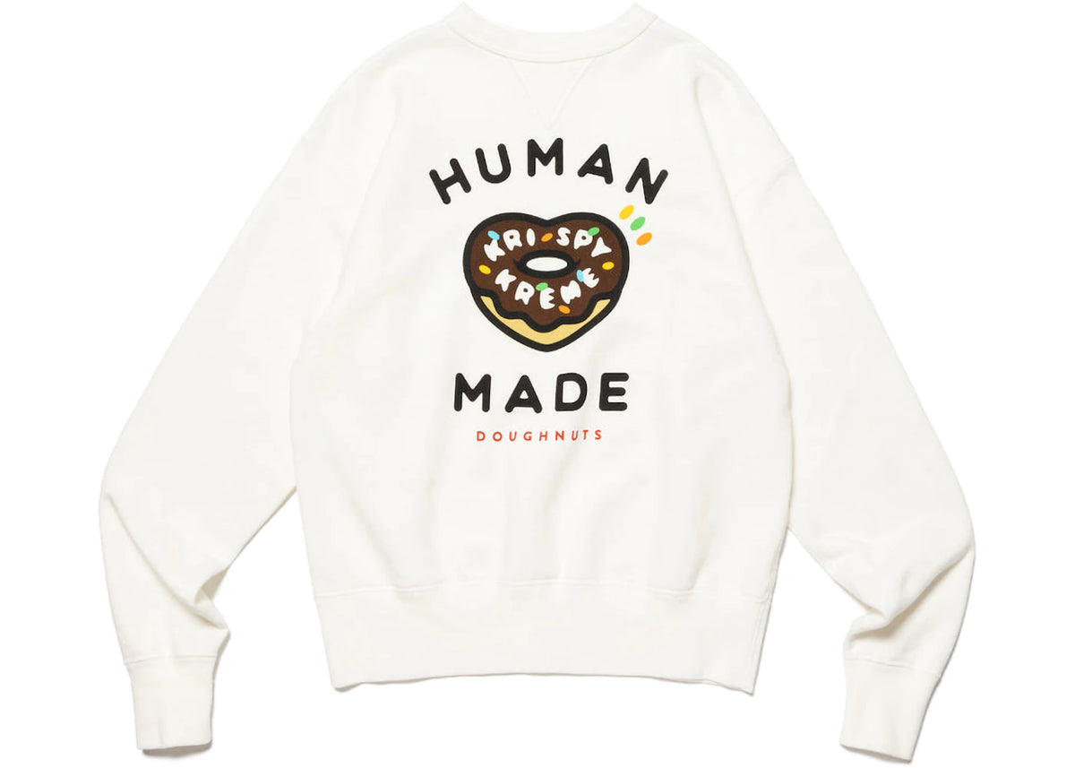 Human Made x Krispy Kreme Crewneck Sweatshirt White - vue secondaire A
