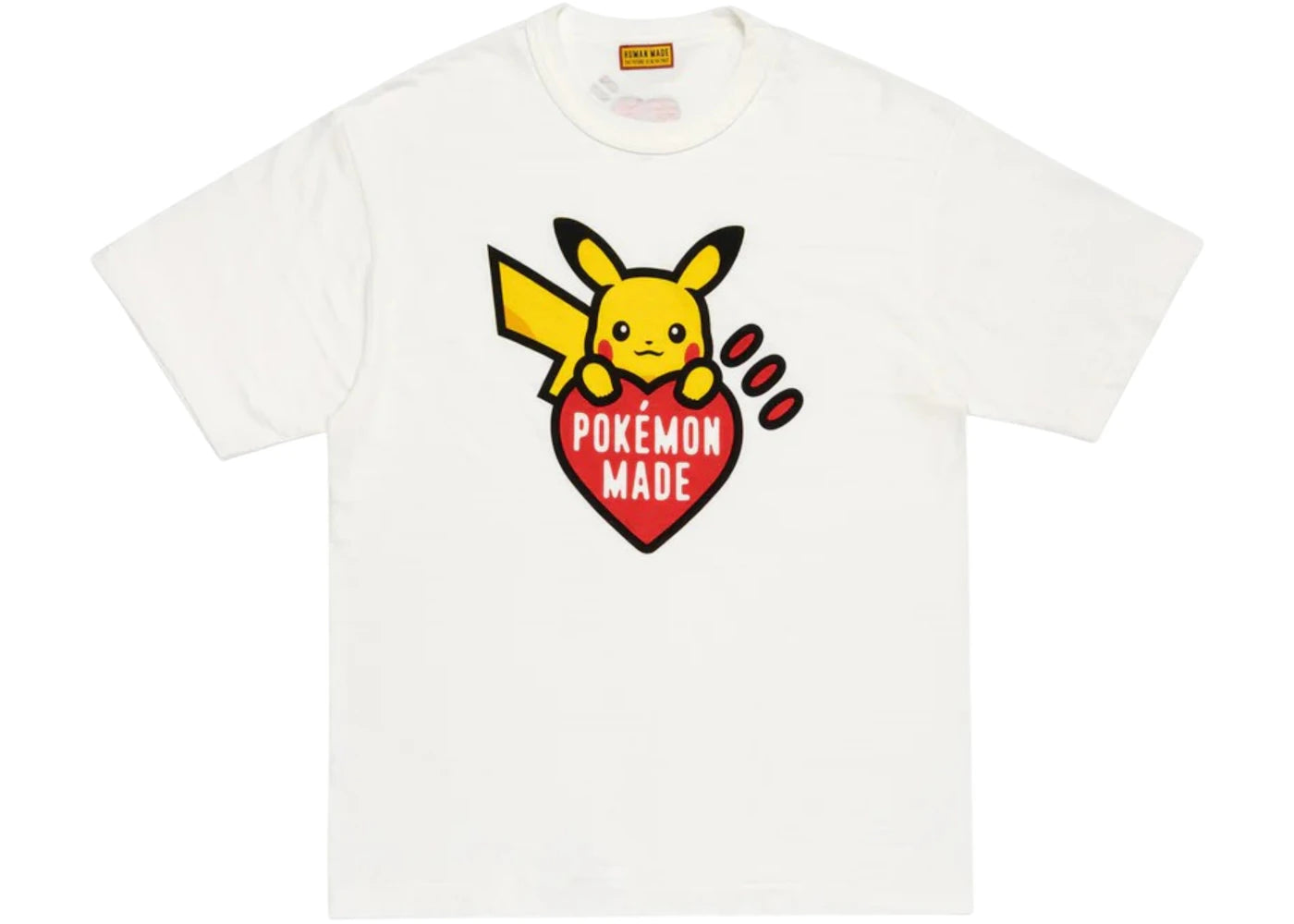 Human Made x Pokemon Graphic Pikachu Online Store T-shirt White - vue secondaire A