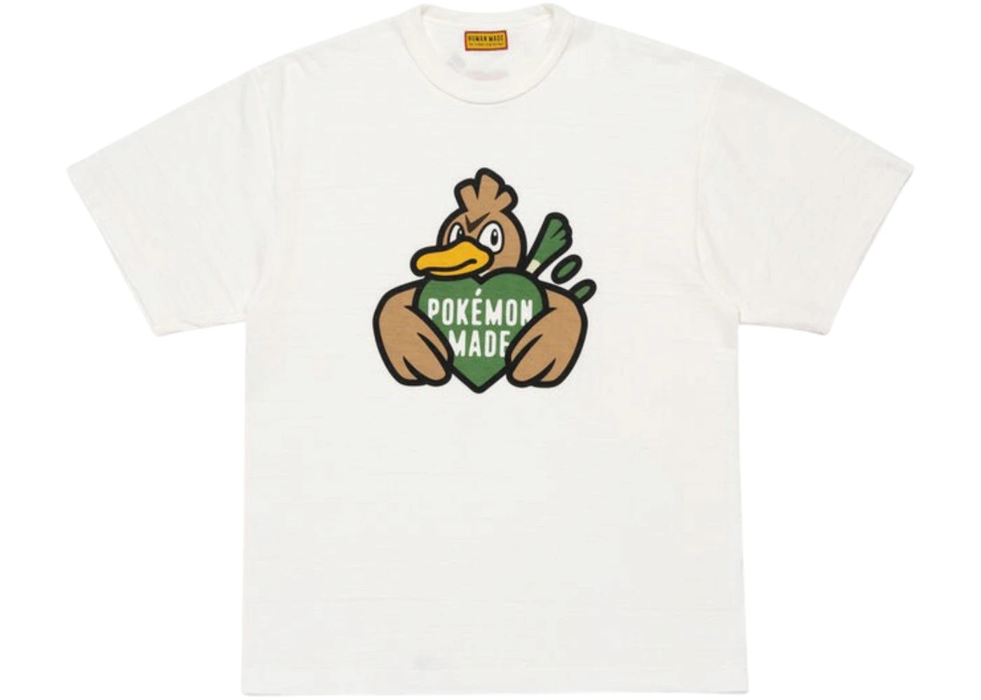 Human Made x Pokemon Made Graphic Kamonegi T-shirt White - vue secondaire A