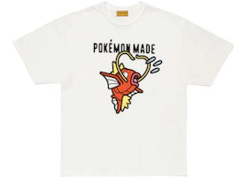 Human Made x Pokemon Made Graphic Magikarp T-shirt White - vue 360
