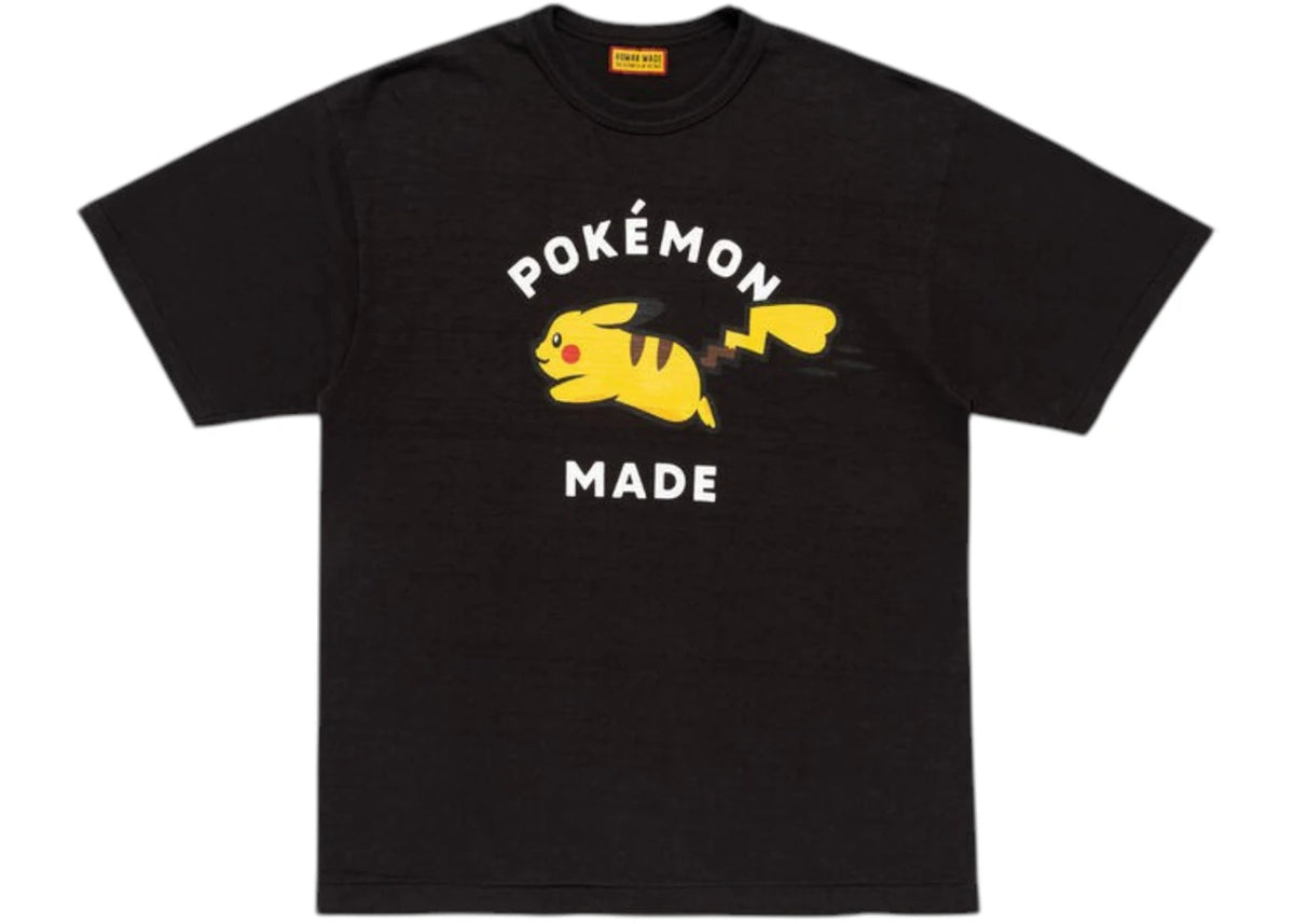 Human Made x Pokemon Made Graphic Pikachu T-shirt Black - vue secondaire A