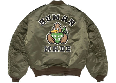 Human Made x Pokemon Made Padded Blouson Olivedrab