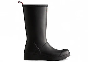 Hunter PLAY Tall Rain Boots Black (Women's) - vue 360
