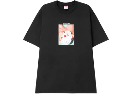 Hypebeast x Supreme 20th Anniversary T-shirt Black - apparel view 2