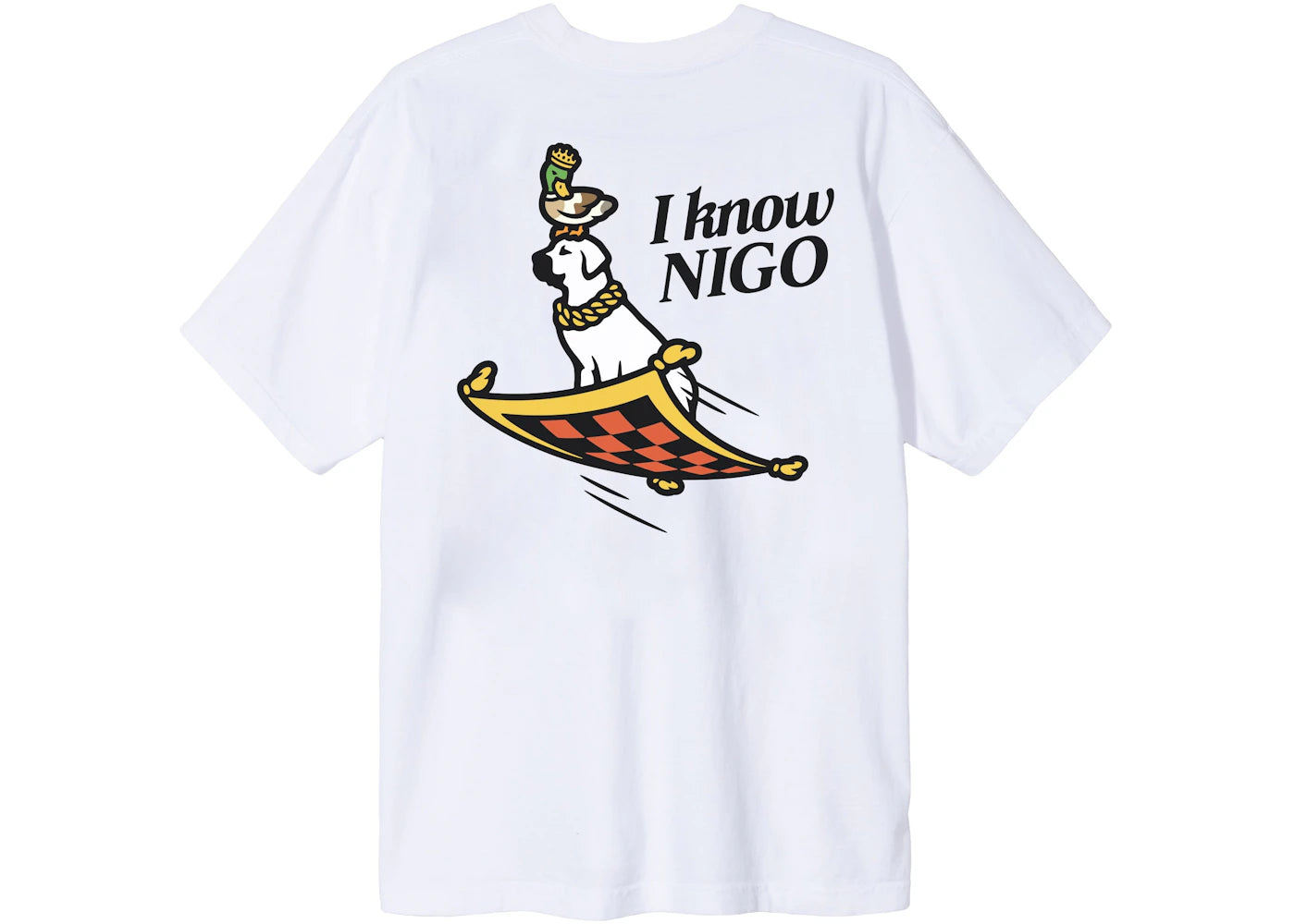 I Know Nigo Flying Carpet (Ny Pop Up) T-shirt White - vue secondaire B
