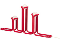 IKEA X Gustaf Westman STRÅLA LED-Kerzenleuchter Rot (US-Stecker)