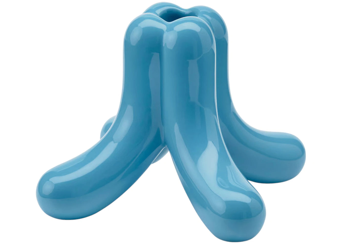 IKEA X Gustaf Westman Vinterfint Candlestick Light Blue - vue 360