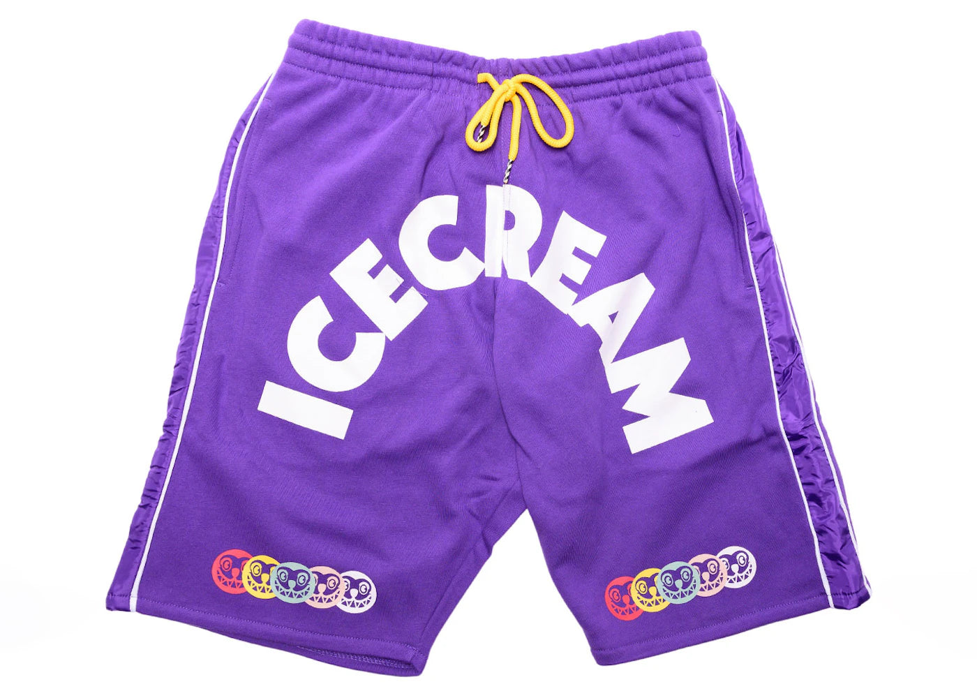 Ice Cream Arch Shorts Purple - vue 360