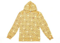 Ice Cream Cone Hoodie Brown/Yellow