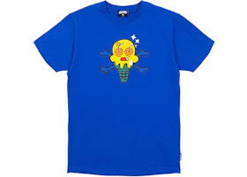 Ice Cream Wasted Tee Blue - vue 360