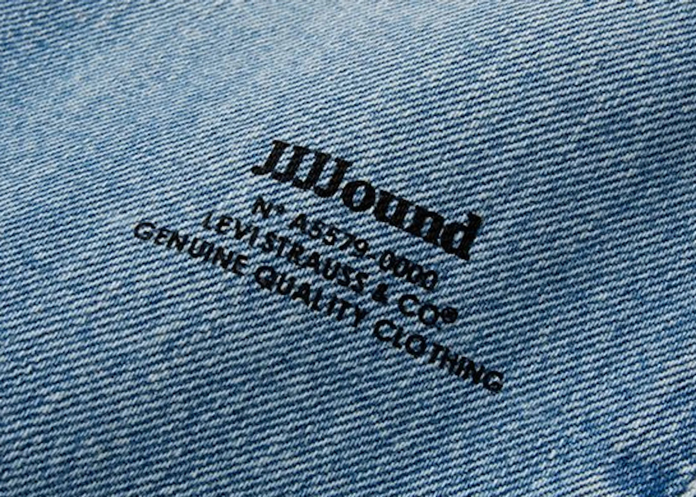 JJJJound x Levi's 501 '93 Original Fit Jeans Medium Wash - vue secondaire B