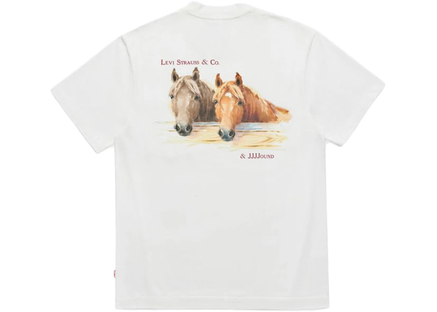 JJJJound x Levi's Tee White - vue secondaire A