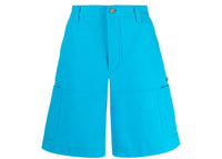Jacquemus Cotton Cargo Shorts Blue